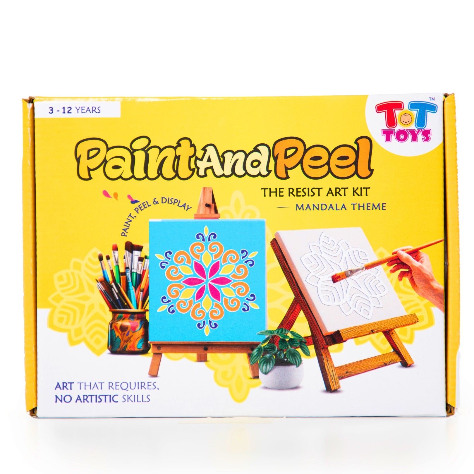 Paint and Peel - Mandala Theme
