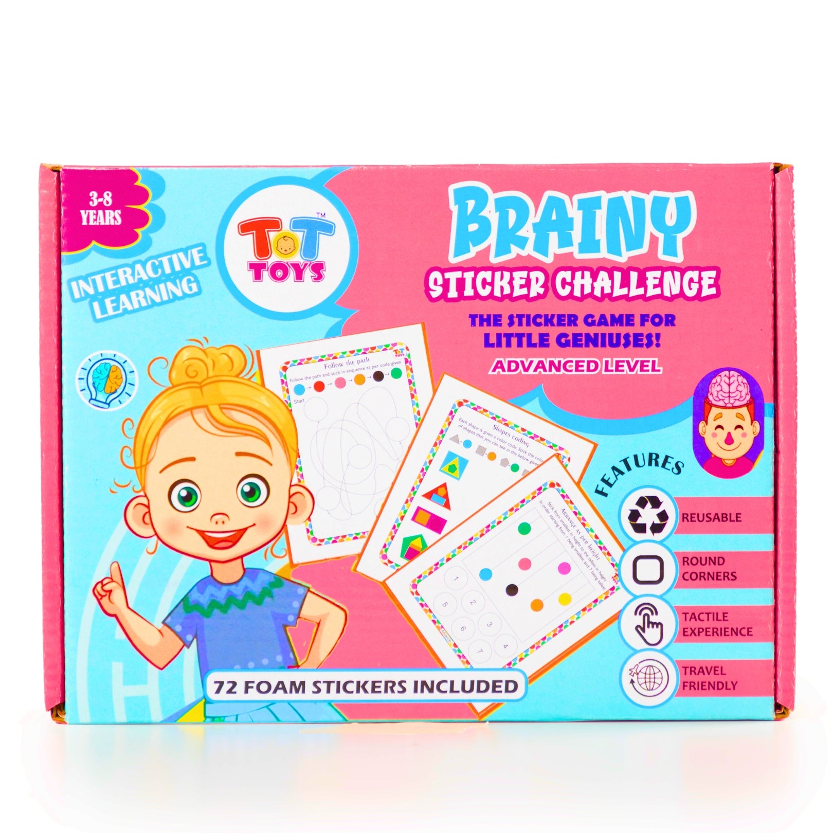Brainy sticker challenge – advanced