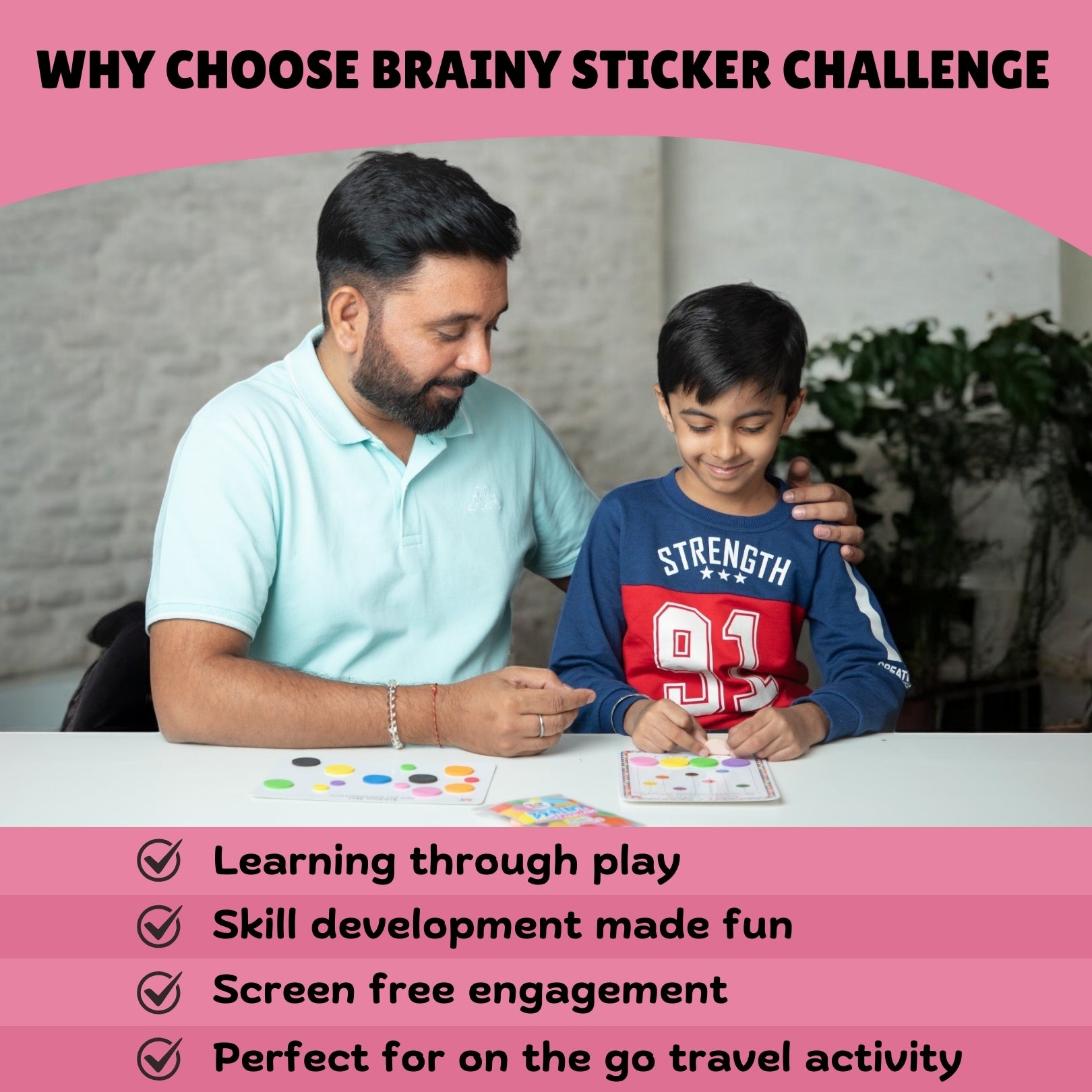 Brainy sticker challenge – advanced